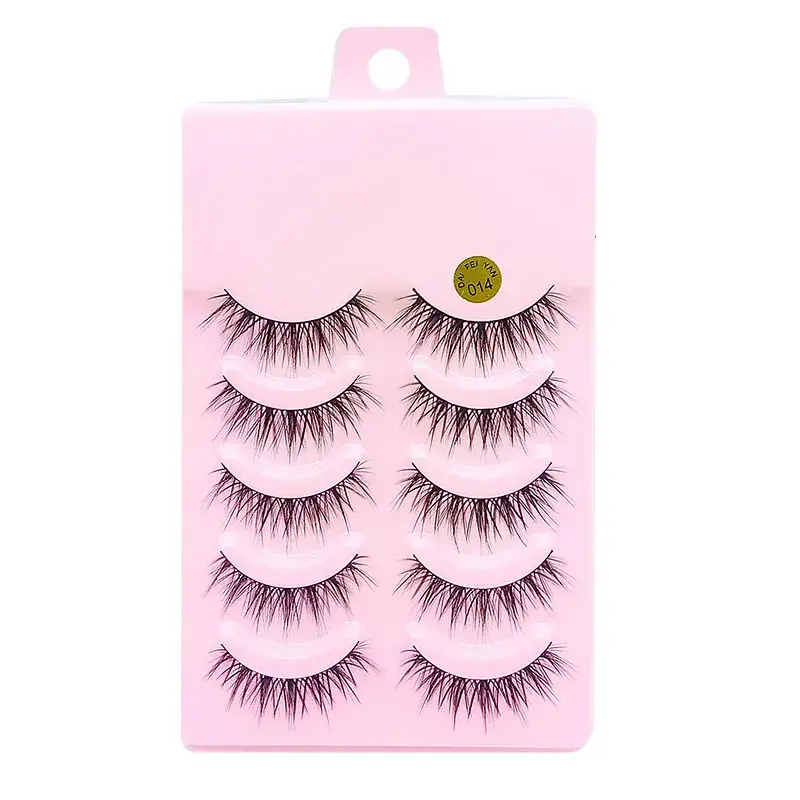 Five Pair False Eyelashes for Natural Look - Image 38