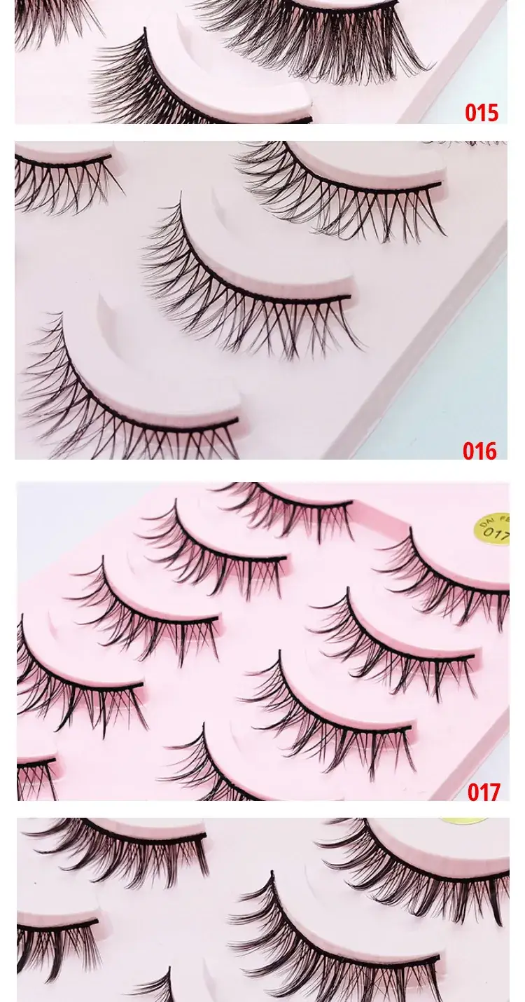 Five Pair False Eyelashes for Natural Look — feature 11