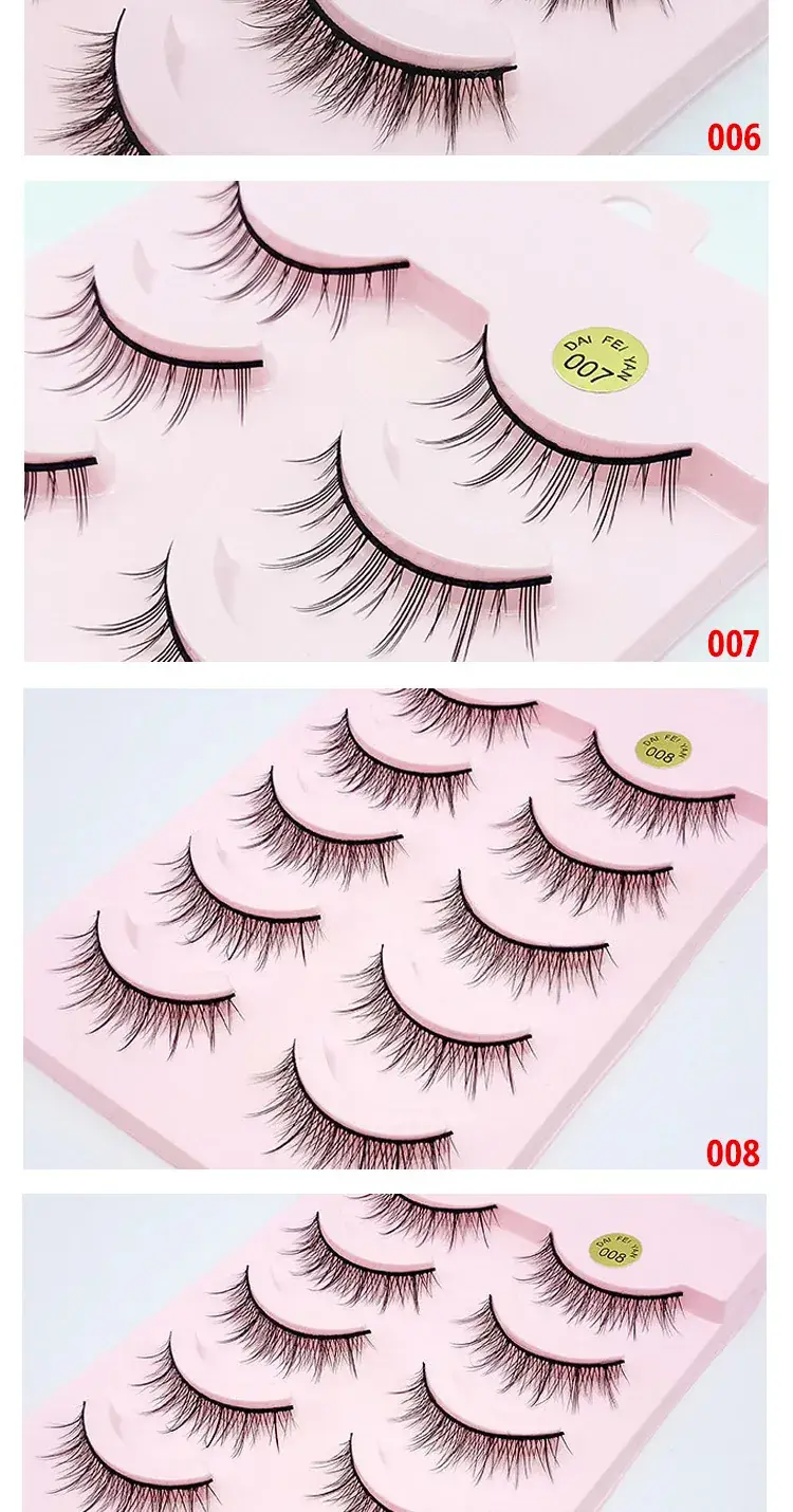 Five Pair False Eyelashes for Natural Look — feature 8