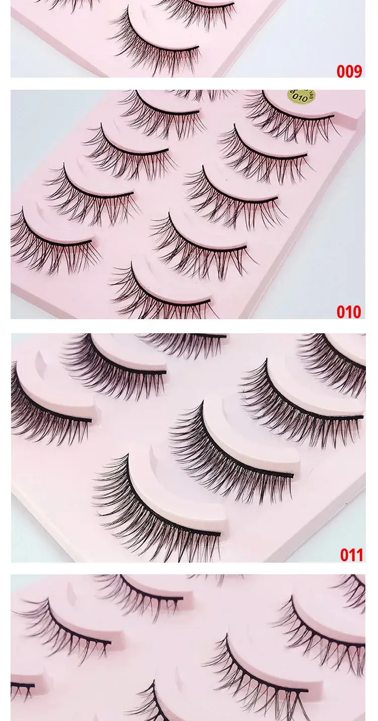 Five Pair False Eyelashes for Natural Look — feature 9