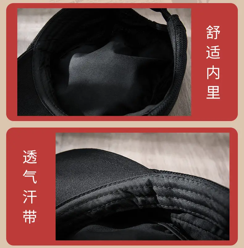 2025 Spring Summer Peaked Cap Breathable Retro Mesh Sun Hat — feature 23