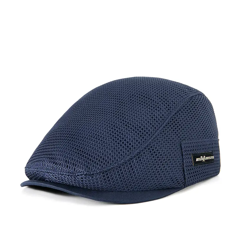 2025 Spring Summer Peaked Cap Breathable Retro Mesh Sun Hat - Image 2