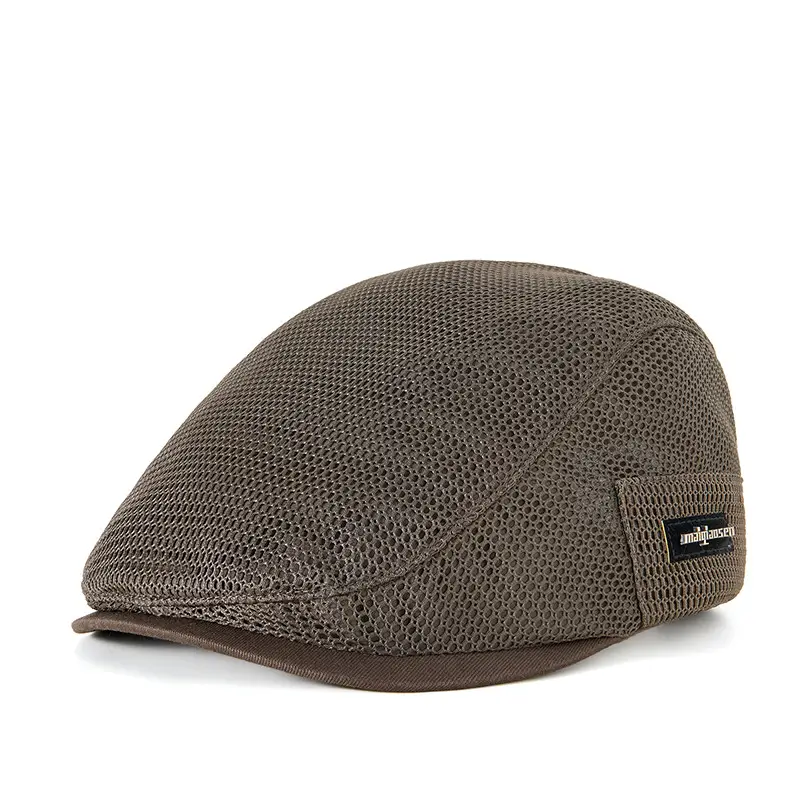 2025 Spring Summer Peaked Cap Breathable Retro Mesh Sun Hat - Image 3