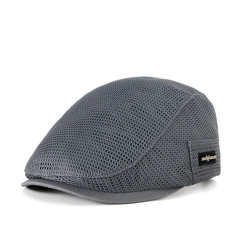 2025 Spring Summer Peaked Cap Breathable Retro Mesh Sun Hat - Image 4
