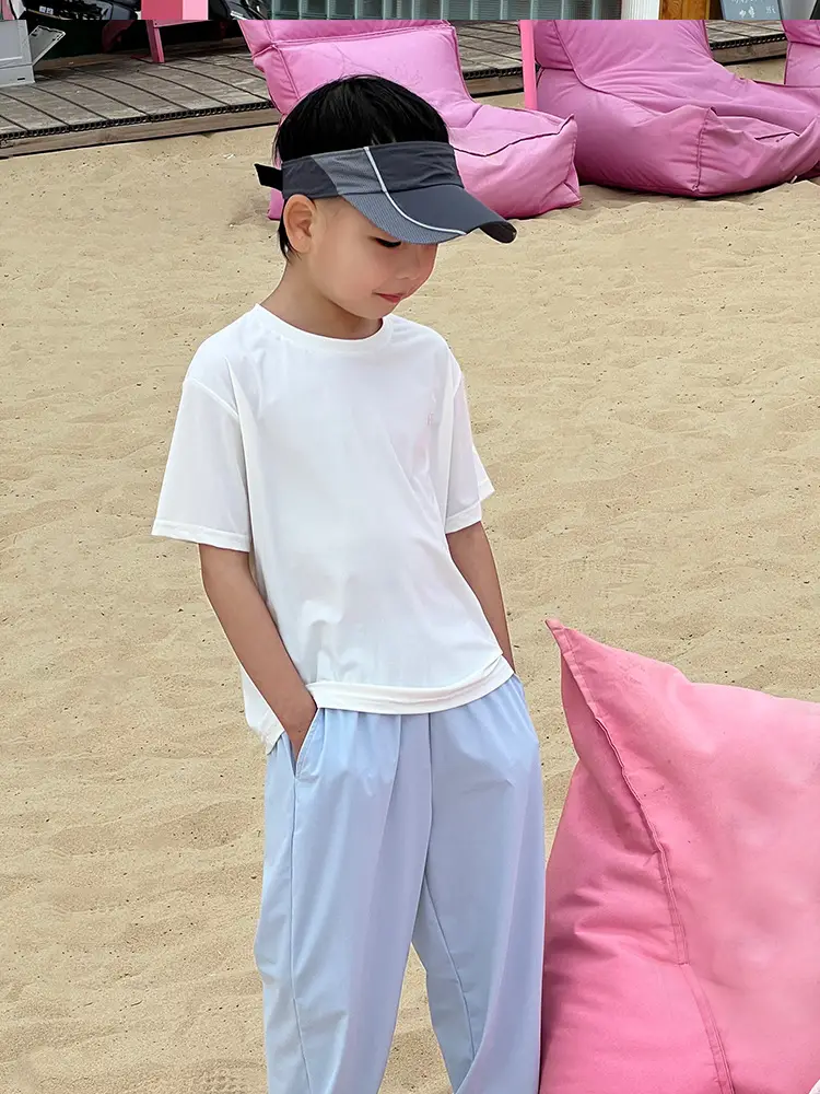 UV Protection T-Shirt for Boys Girls Quick Dry Sunscreen — feature 55