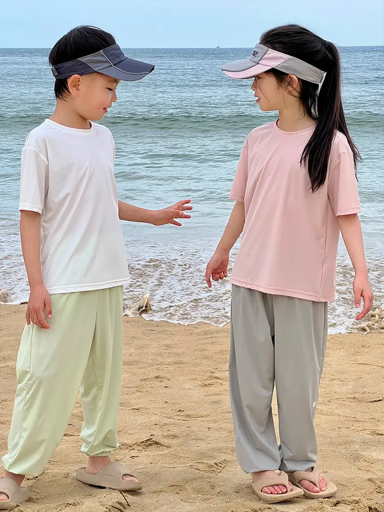 UV Protection T-Shirt for Boys Girls Quick Dry Sunscreen — feature 56