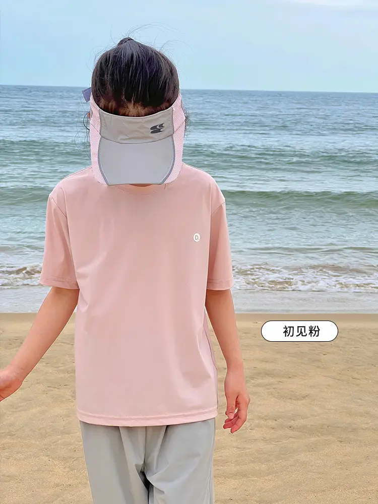 UV Protection T-Shirt for Boys Girls Quick Dry Sunscreen - Image 4