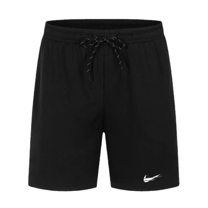 Men White Drawstring Shorts Nike Large - Image 6