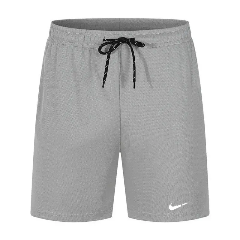 Men White Drawstring Shorts Nike Large — feature 14