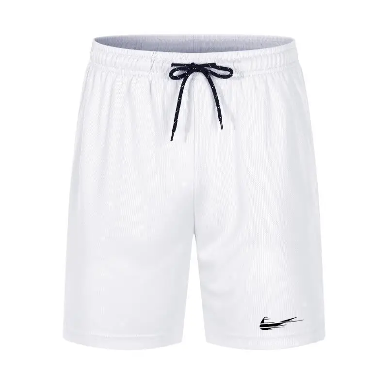 Men White Drawstring Shorts Nike Large — feature 4
