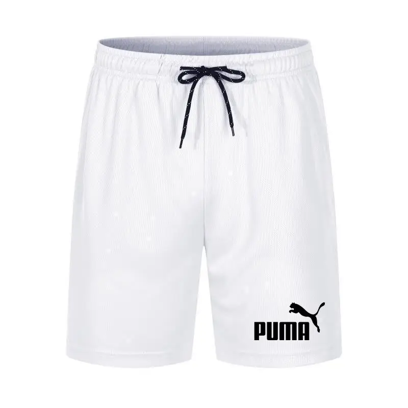 Men White Drawstring Shorts Nike Large - Image 13