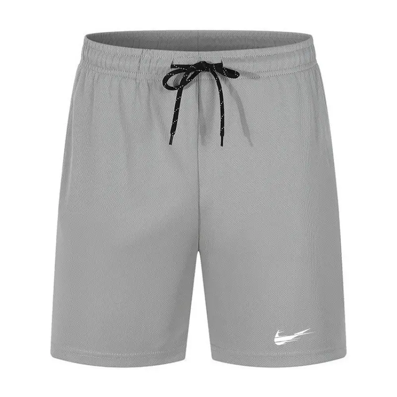 Men White Drawstring Shorts Nike Large - Image 2