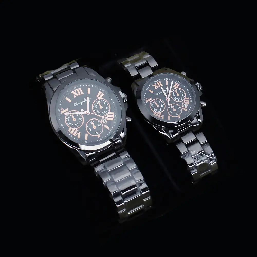 Couple Quartz Watch Set with Necklace & Earrings — feature 8