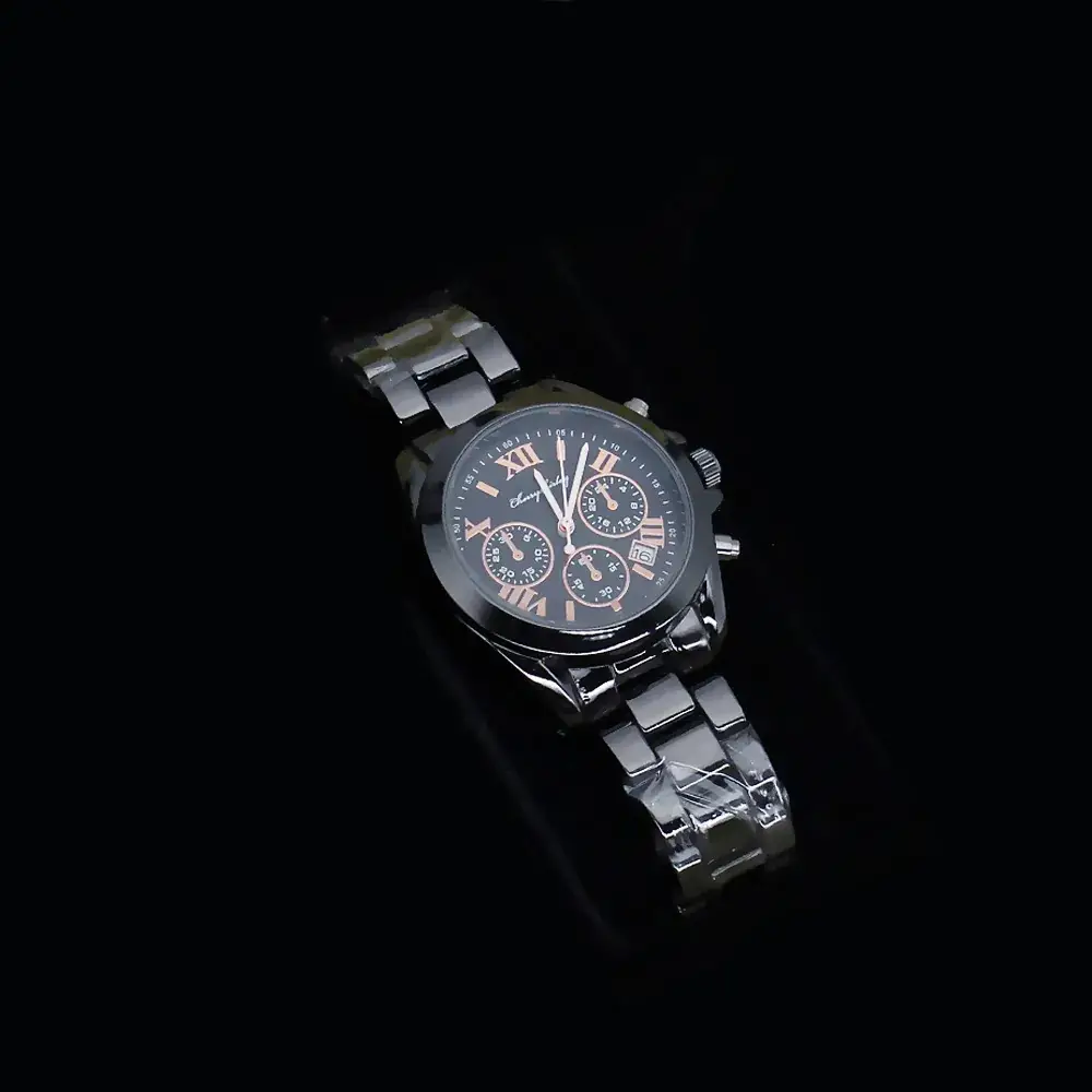 Couple Quartz Watch Set with Necklace & Earrings - Image 5