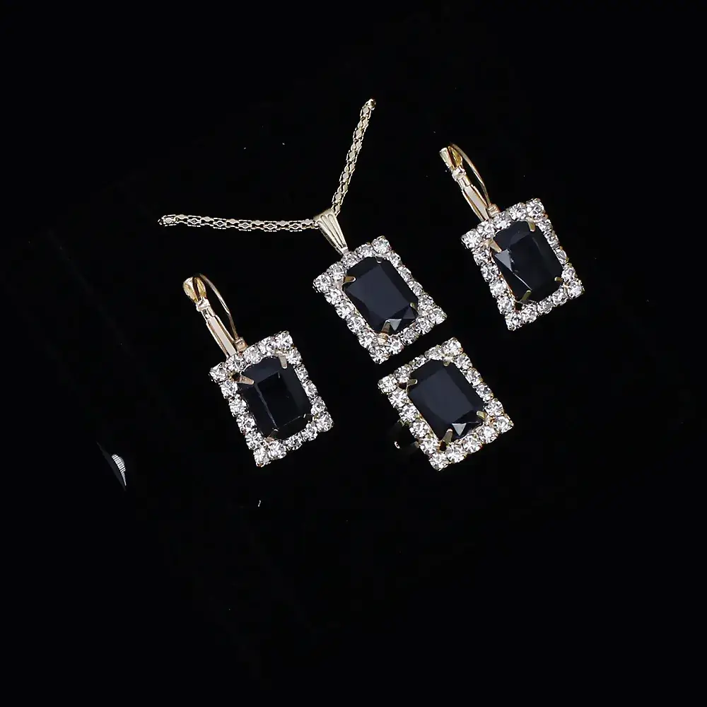Couple Quartz Watch Set with Necklace & Earrings - Image 6