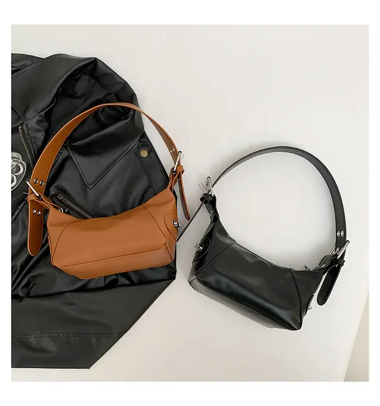 Silver Metallic Shoulder Bag for Women 2024 Spring — feature 29