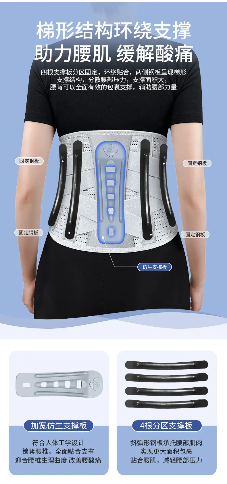 Waist Belt for Weightlifting & Back Support — feature 6