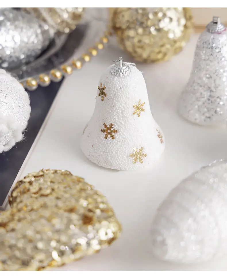 2025 Christmas Tree Bell Glitter Decor — feature 3