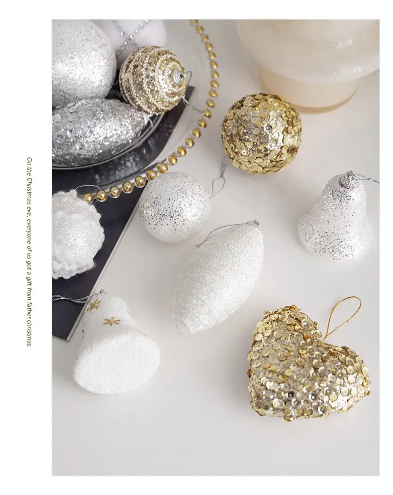 2025 Christmas Tree Bell Glitter Decor — feature 4
