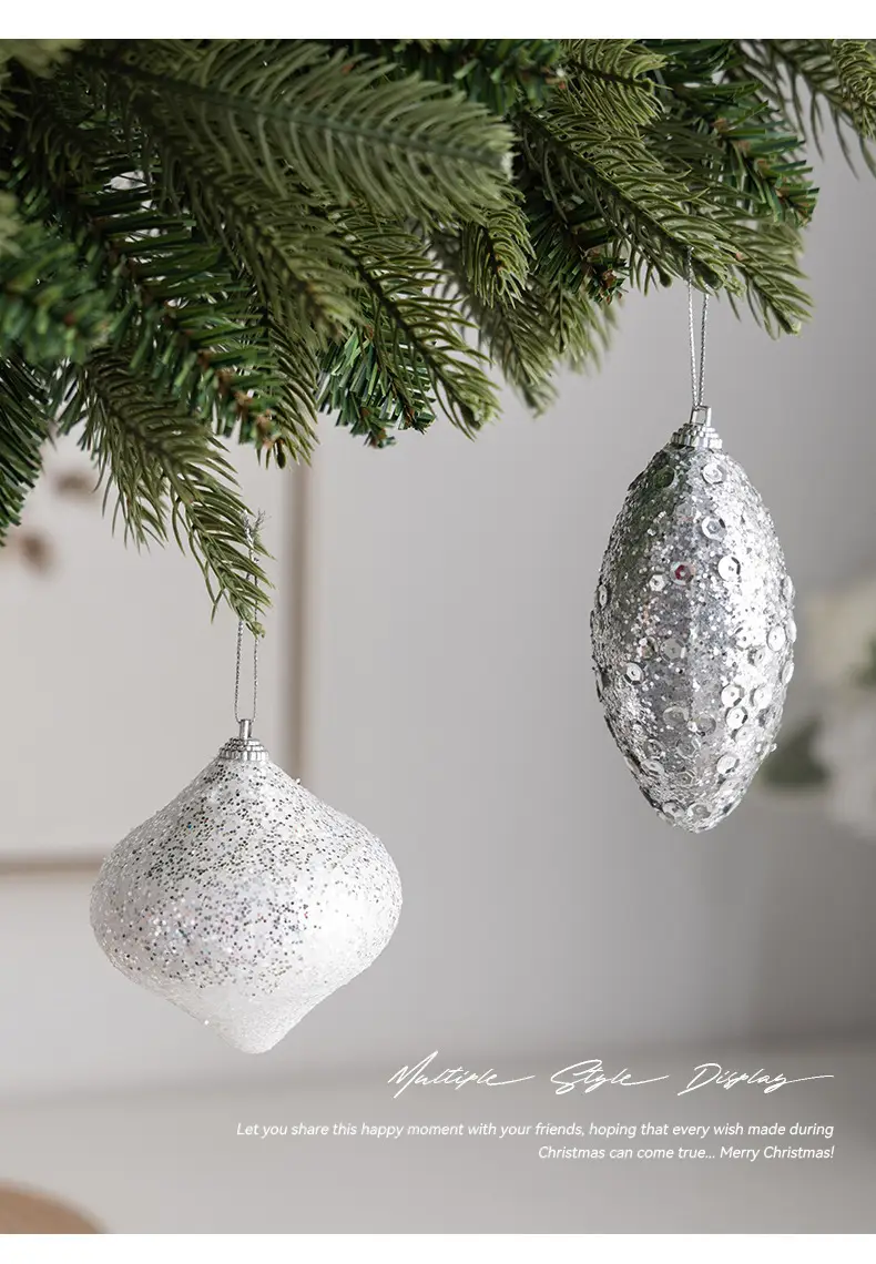 2025 Christmas Tree Bell Glitter Decor — feature 5