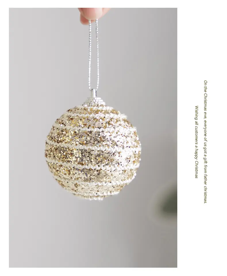2025 Christmas Tree Bell Glitter Decor — feature 7