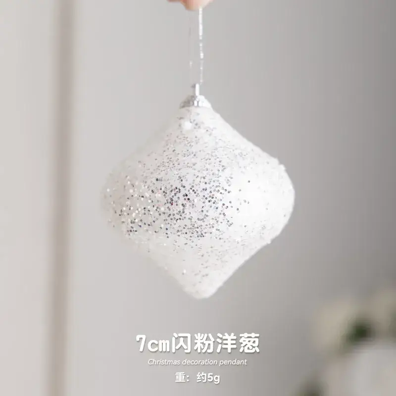 2025 Christmas Tree Bell Glitter Decor - Image 8