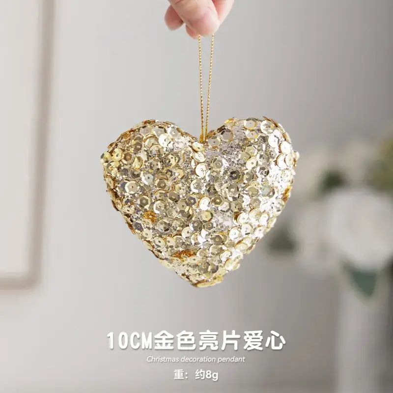 2025 Christmas Tree Bell Glitter Decor - Image 9