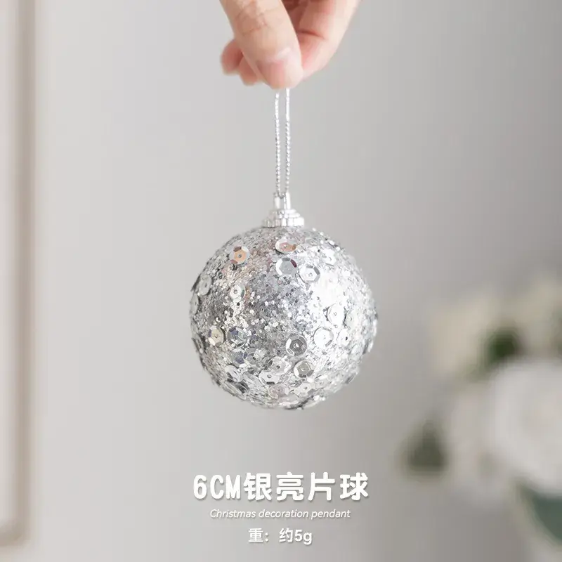 2025 Christmas Tree Bell Glitter Decor - Image 3