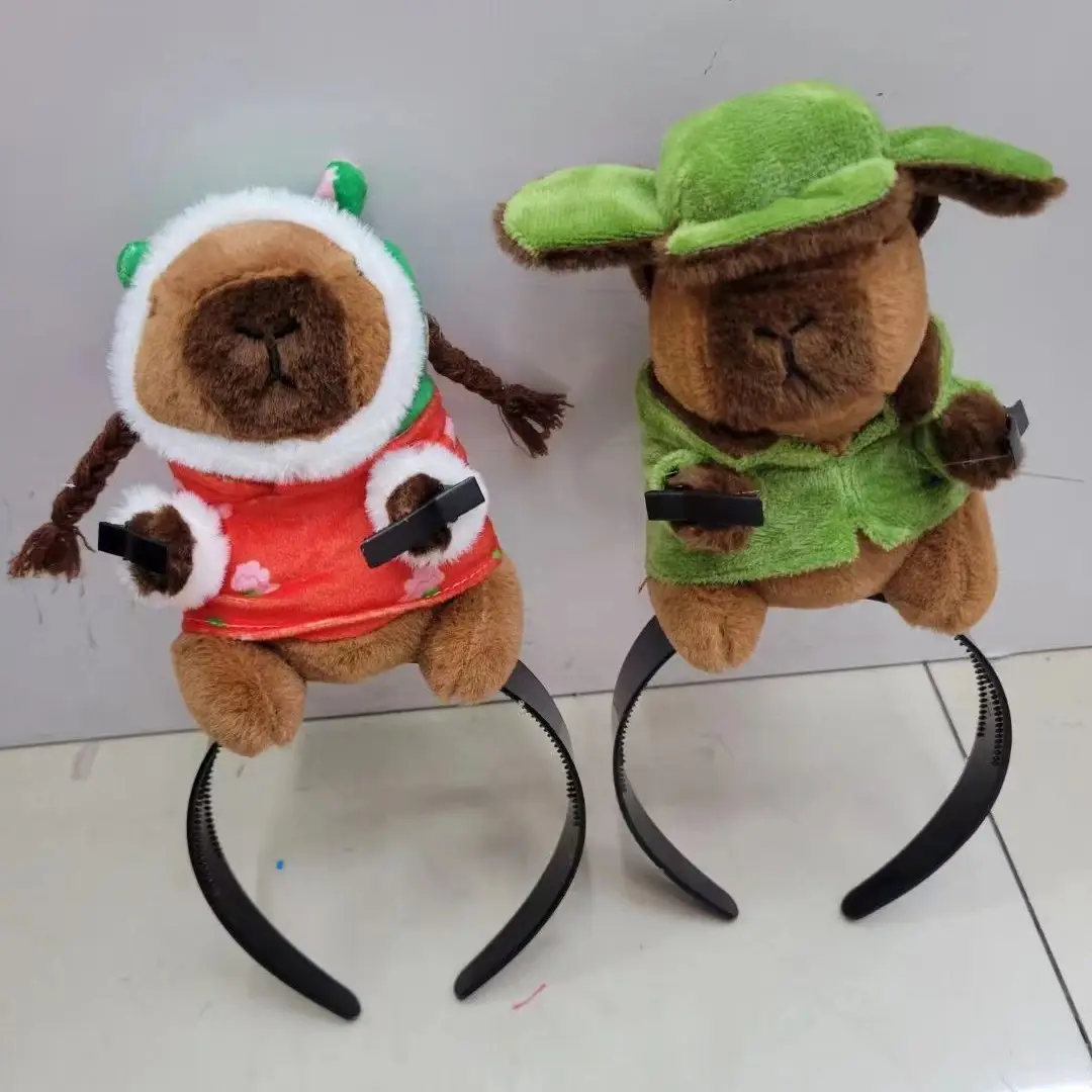 Funny Hair Headdress with Teddy Bear Decor - Image 14