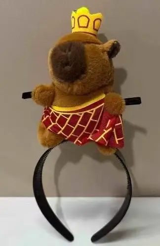 Funny Hair Headdress with Teddy Bear Decor — feature 5