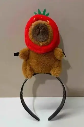 Funny Hair Headdress with Teddy Bear Decor - Image 4