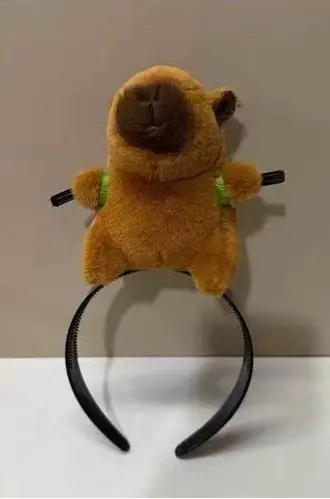 Funny Hair Headdress with Teddy Bear Decor - Image 6