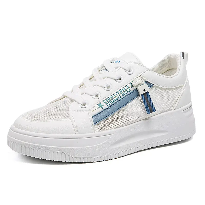 Women White Mesh Casual Sneakers 2025 - Image 8