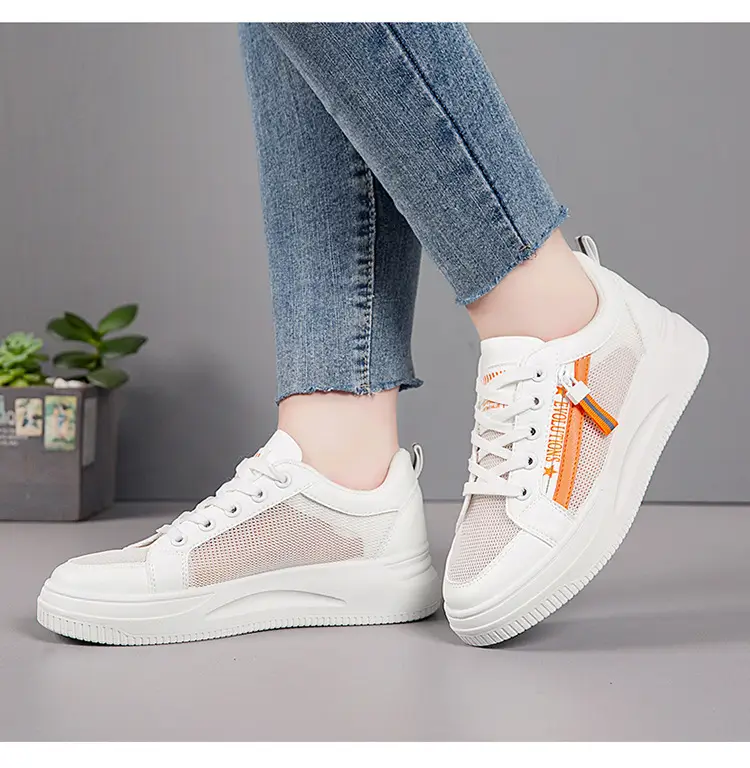 Women White Mesh Casual Sneakers 2025 — feature 18