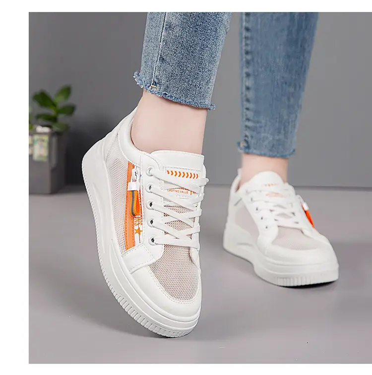 Women White Mesh Casual Sneakers 2025 — feature 19