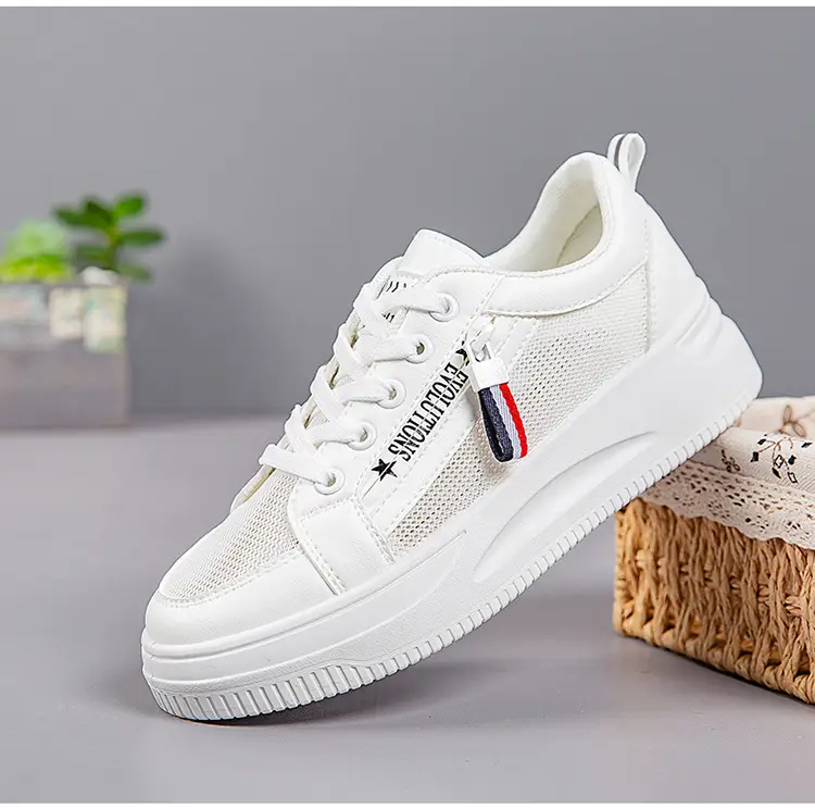 Women White Mesh Casual Sneakers 2025 — feature 24