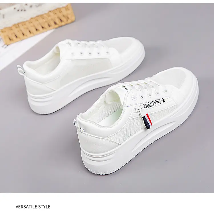 Women White Mesh Casual Sneakers 2025 — feature 25