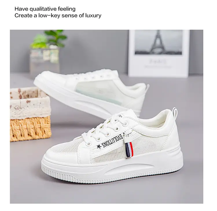 Women White Mesh Casual Sneakers 2025 — feature 26