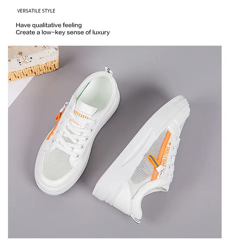 Women White Mesh Casual Sneakers 2025 — feature 29
