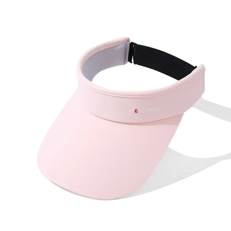 Women UV Sunglasses Cap White Adjustable - Image 2