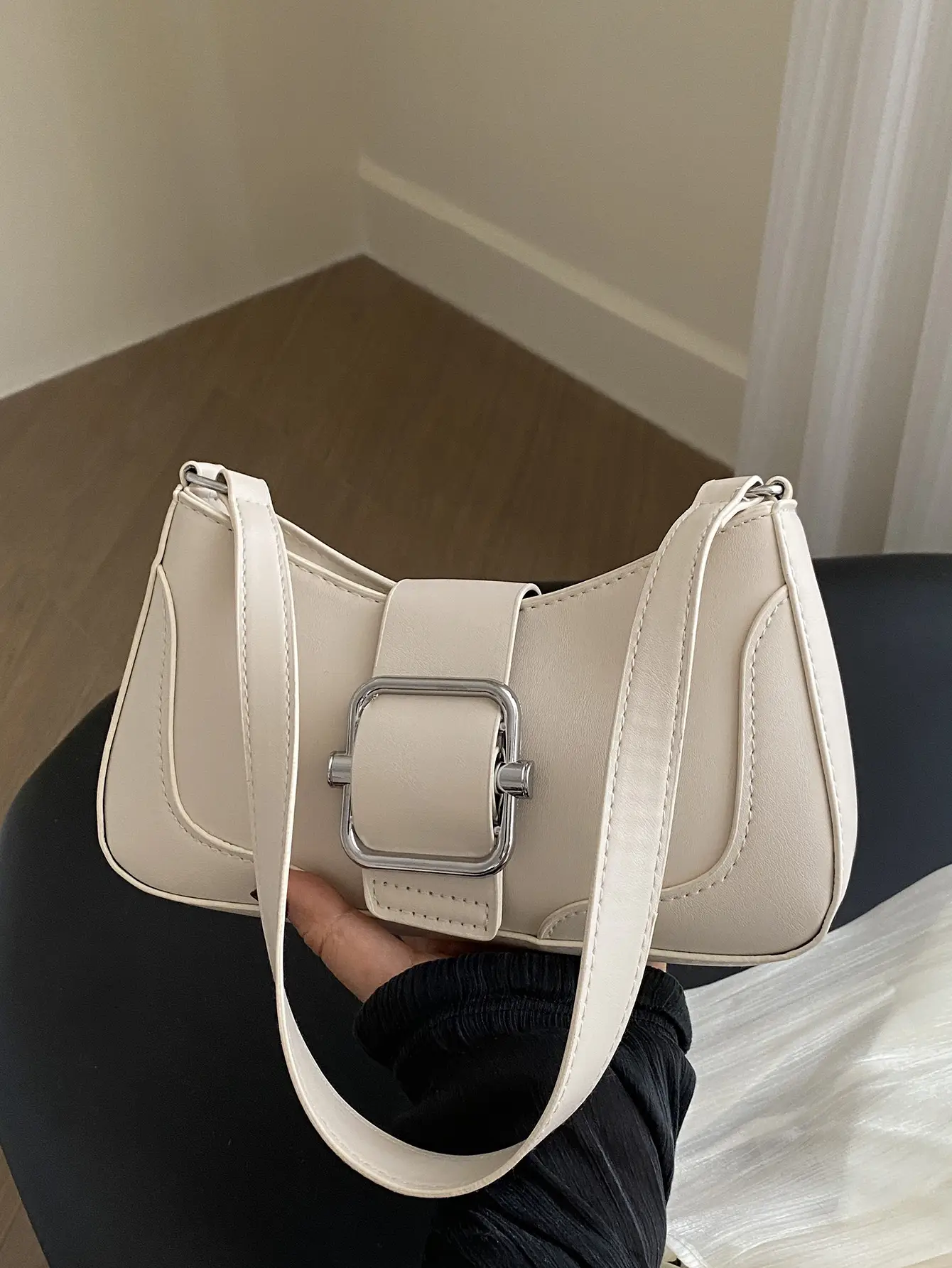 Vintage Brown Shoulder Crossbody Bag for Women - Image 7