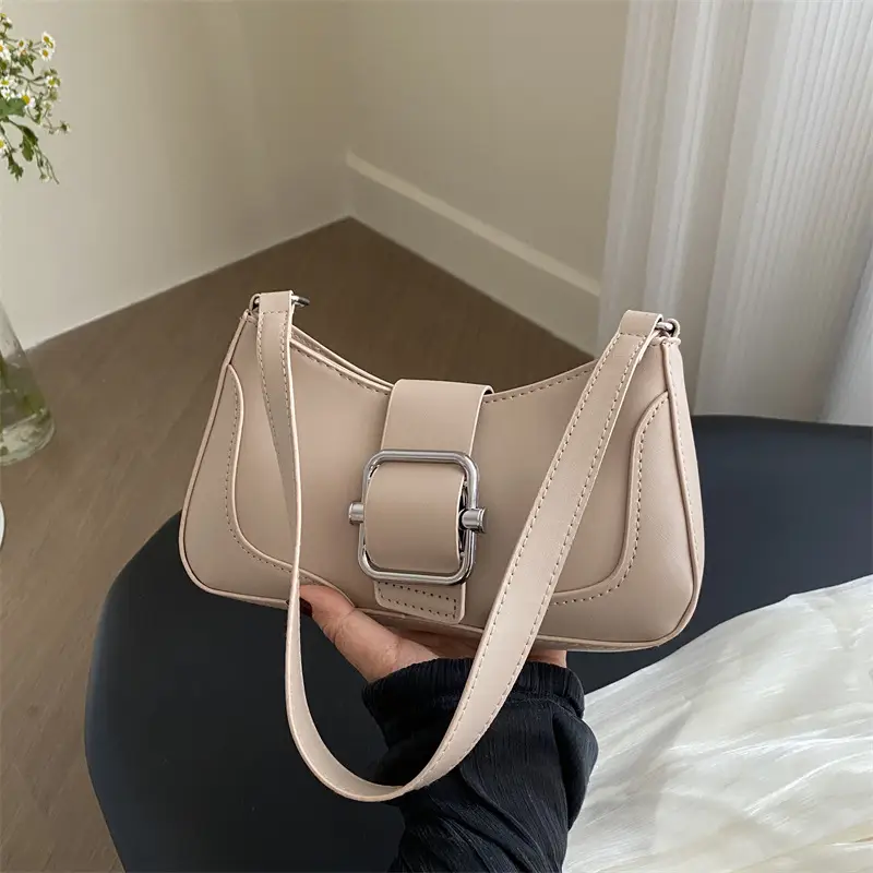 Vintage Brown Shoulder Crossbody Bag for Women - Image 4