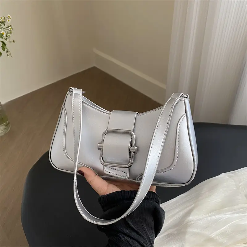 Vintage Brown Shoulder Crossbody Bag for Women - Image 5