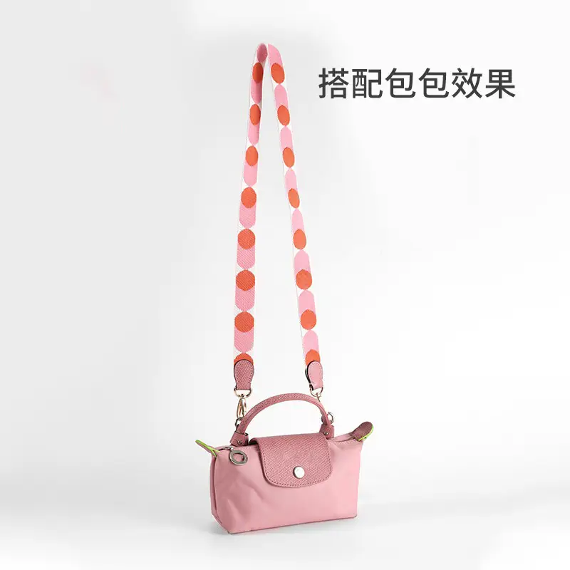 Canvas Polka Dot Shoulder Strap for Women - Image 43