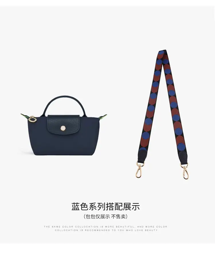 Canvas Polka Dot Shoulder Strap for Women — feature 10