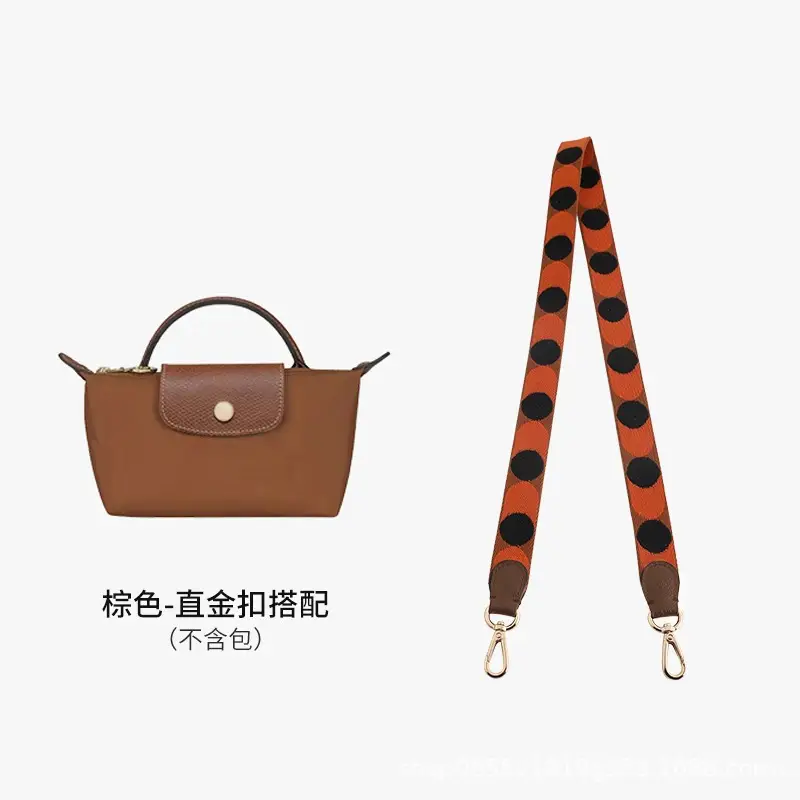 Canvas Polka Dot Shoulder Strap for Women - Image 15