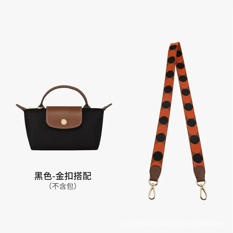 Canvas Polka Dot Shoulder Strap for Women - Image 18
