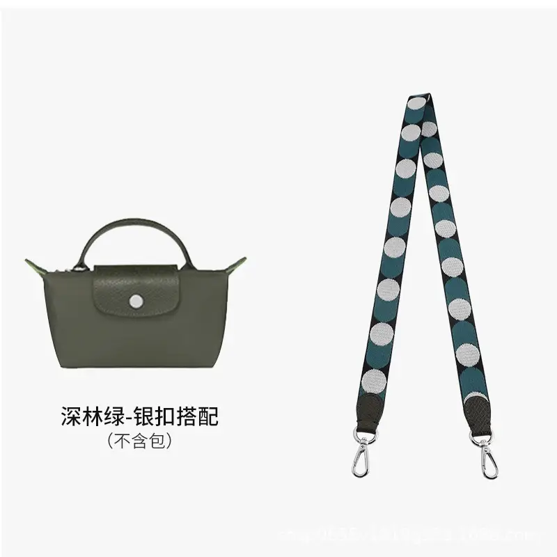 Canvas Polka Dot Shoulder Strap for Women - Image 22
