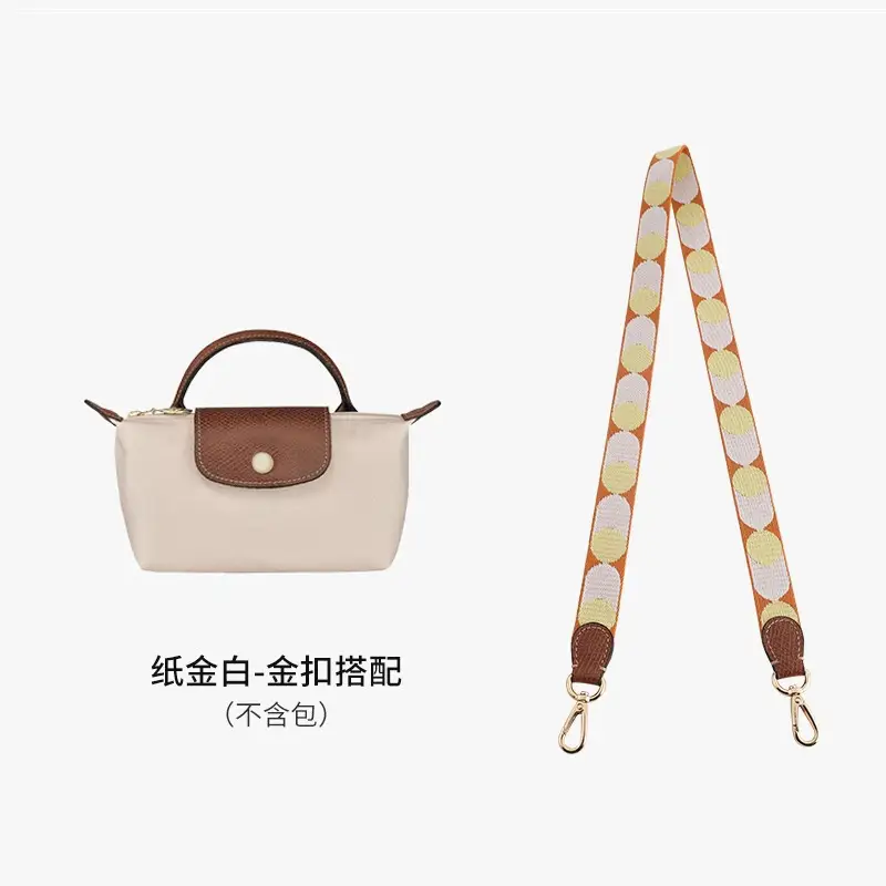 Canvas Polka Dot Shoulder Strap for Women - Image 24