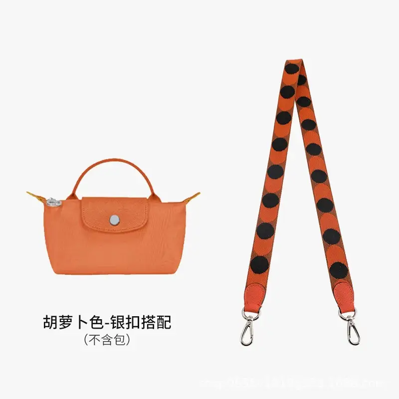 Canvas Polka Dot Shoulder Strap for Women - Image 5